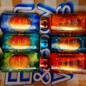 Disney Body Wash Collection Blue and Green